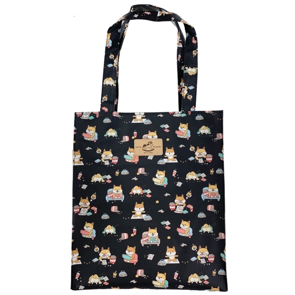 Uma Hana Handbags - Waterproof Shiba Inu Large Tote Shoulder Bag Travel Purse